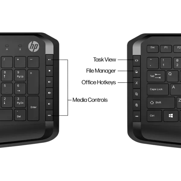 Tastatura & Mouse HP 200 Kit Cu fir / Black photo 4