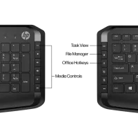 Tastatura & Mouse HP 200 Kit Cu fir / Black photo 4