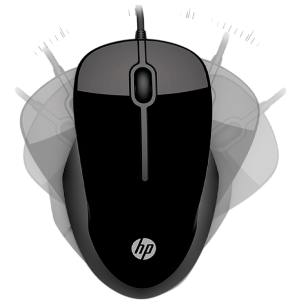 Tastatura & Mouse HP 200 Kit Cu fir / Black photo 6