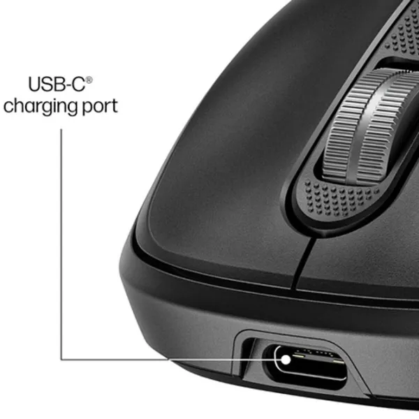 Mouse HP 510 Ultra-Fast Rechargeable Black photo 6