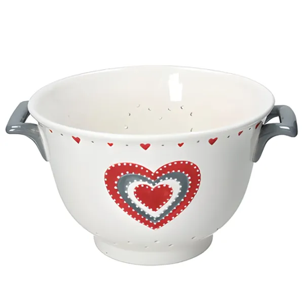 Дуршлаг Tognana Dolce Love  Керамика / 210 мм photo 1 Дуршлаг Tognana Dolce Love  Керамика / 210 мм photo 1