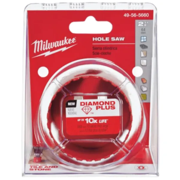 Коронка Milwaukee Diamond Plus Алмаз / 5/8" photo 2