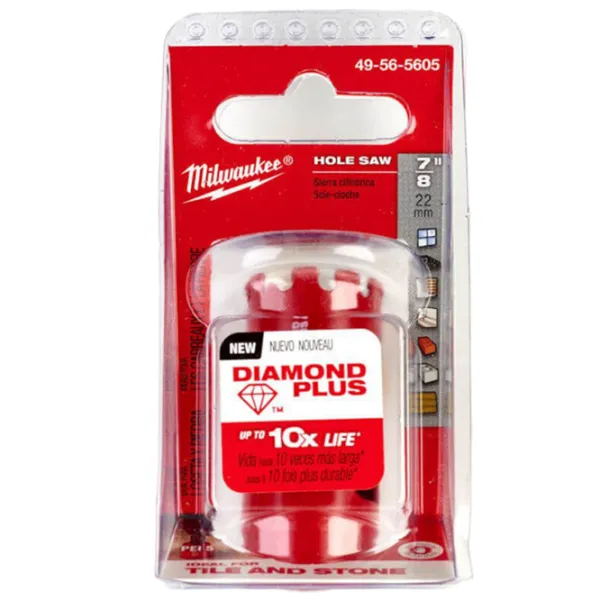 Коронка Milwaukee Diamond Plus Алмаз / 1/2" photo 3