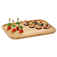 Tavă de servire Kasper 58161  Dreptunghiulară / Lemn
