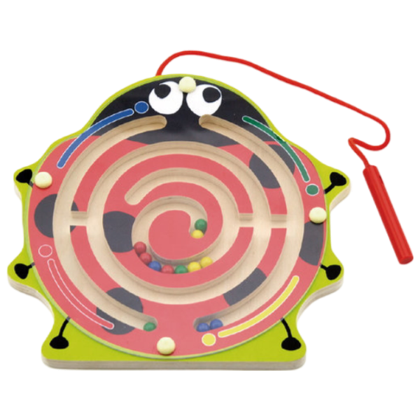 Развивающий набор VIGA Magnetic Bead Trace Ladybird 3+/ Стратегия photo 1