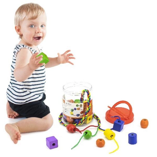 Развивающий набор VIGA Lacing Beads 3+/ Развитие photo 2