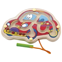 Joc educativ VIGA Magnetic Bead Trace-Car 1.5+/ Strategie