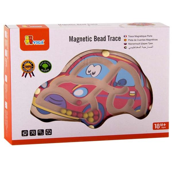 Развивающий набор VIGA Magnetic Bead Trace-Car 1.5+/ Стратегия photo 2
