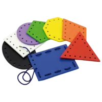 Развивающий набор VIGA Lace and Trace Shapes 3+/ Развитие