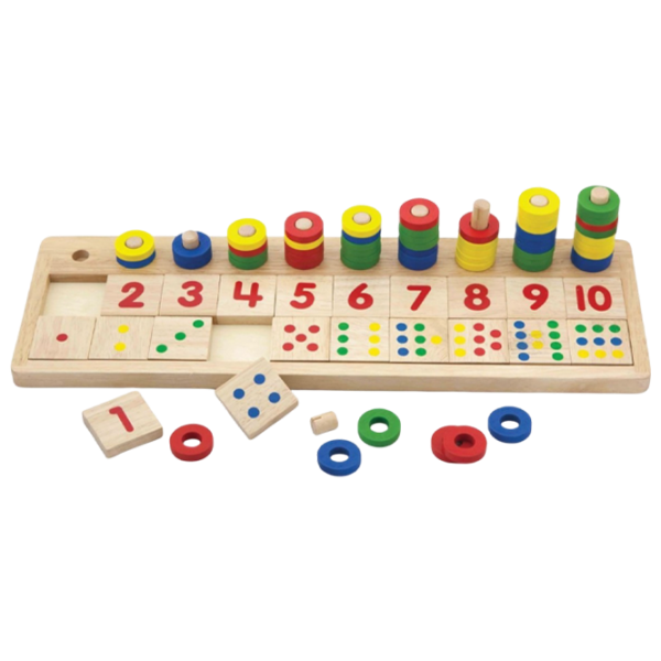Развивающий набор VIGA Count and Match Numbers 3+/ Развитие photo 1