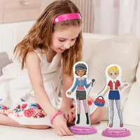Set Quercetti Fashion Design Best Friends 2935 2935 haine / 5+ photo 2