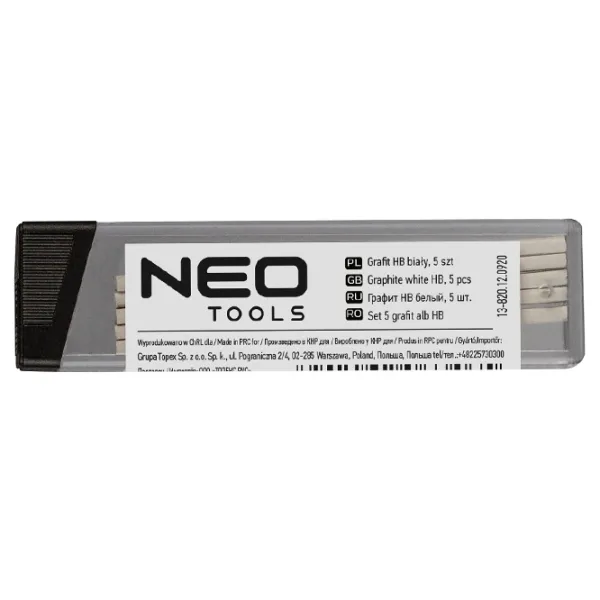 Rezerve grafit Neo 52540  Cantitatea în set - 5 photo 1