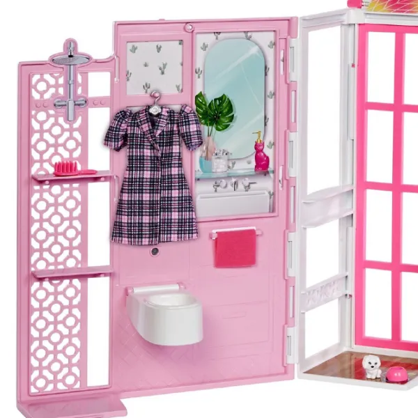 Домик для кукол Barbie Barbie's Portable House HCD47 модель / 3+ photo 5