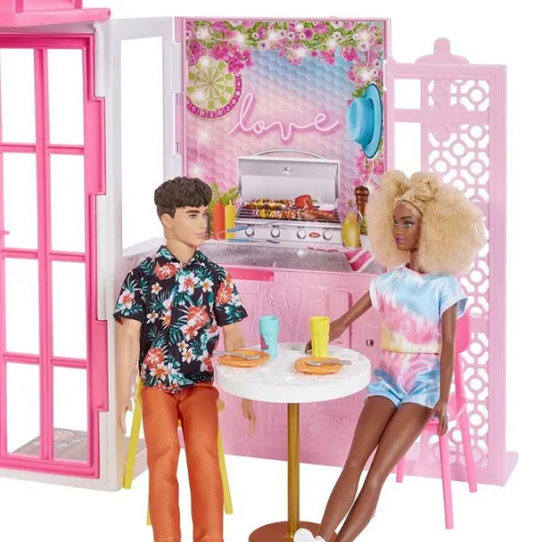 Домик для кукол Barbie Barbie's Portable House HCD47 модель / 3+ photo 6