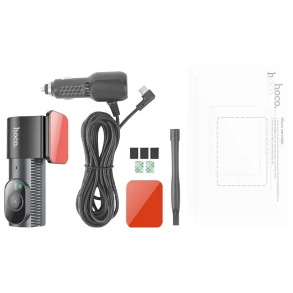 Cameră Auto Hoco DV7 2K Lingtong GP2178/ Black photo 3