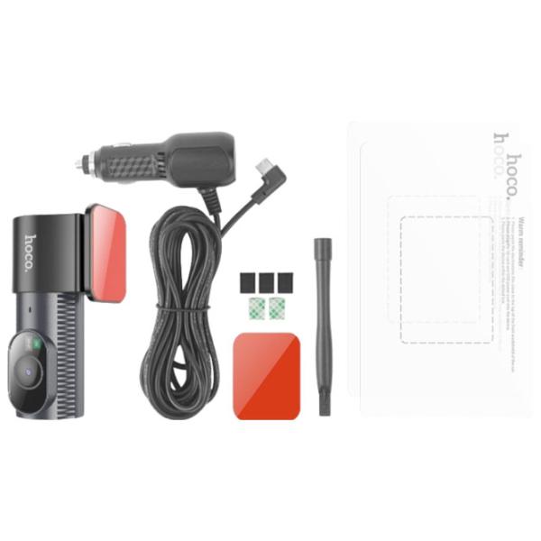 Cameră Auto Hoco DV7 2K Lingtong GP2178/ Black photo 3