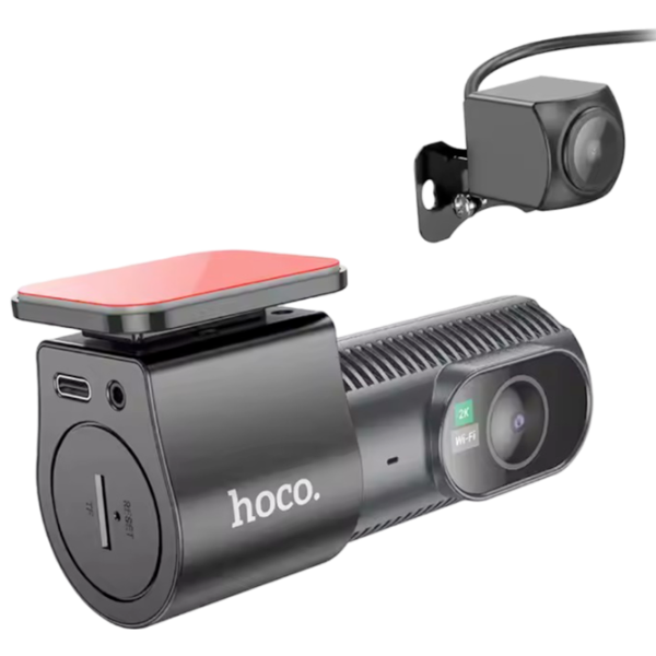 Видеорегистратор Hoco DV8 2K+ Rear Cam Lingtong GP2178/ Черный photo 1