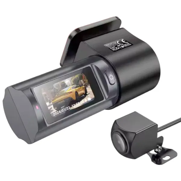 Видеорегистратор Hoco DV8 2K+ Rear Cam Lingtong GP2178/ Черный photo 2