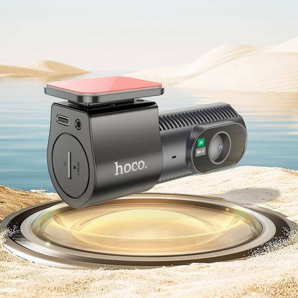 Видеорегистратор Hoco DV8 2K+ Rear Cam Lingtong GP2178/ Черный photo 4