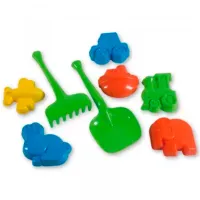 Hабор игрушек для песка Androni Giocattoli 3619-0006 Пластик / 7