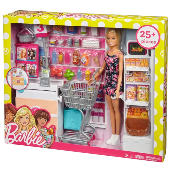 Набор Barbie Supermarket FRP01 Магазин / 3+ photo 7