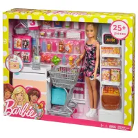 Набор Barbie Supermarket FRP01 Магазин / 3+ photo 7