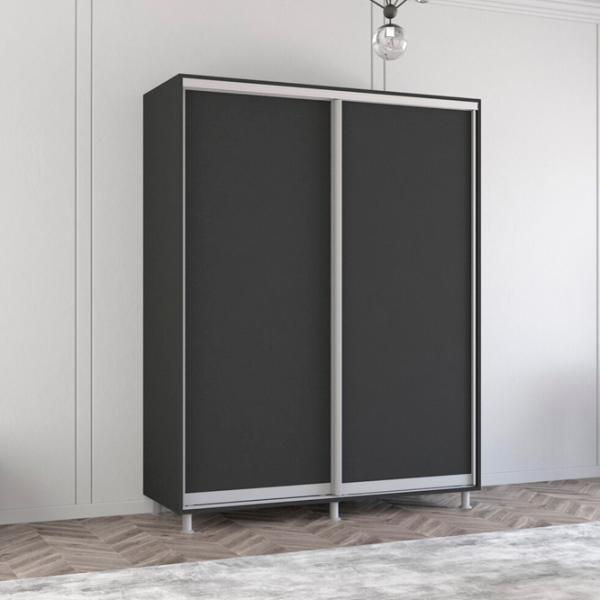 Dulap Mobildor-Lux ARON P 170 x 60 x 210 / PAL / Antracit photo 3