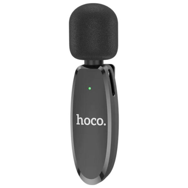 Microfon Hoco L15 Crystal Black photo 3