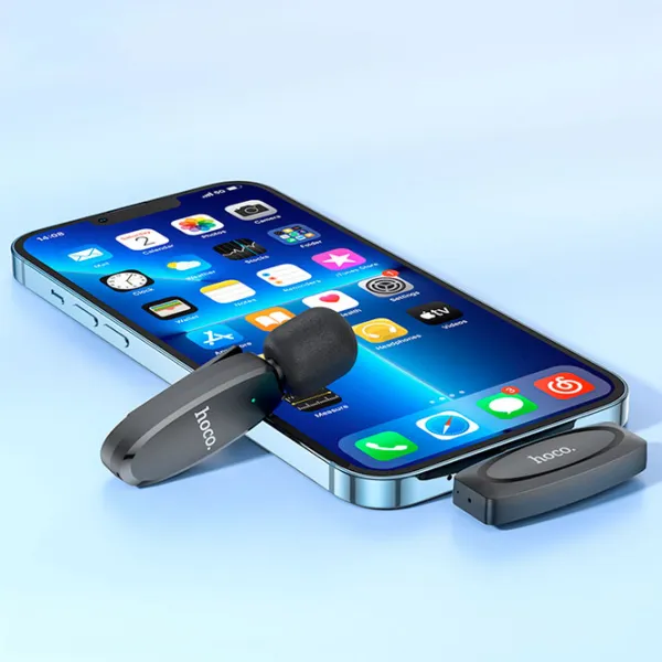 Microfon Hoco L15 Crystal Black photo 6