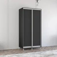Dulap Mobildor-Lux ARON P 100 x 60 x 220 / PAL / Antracit photo 2