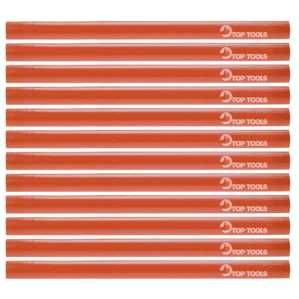 Creion de tâmplărie TopTools 14A812  Cantitatea în set - 12 photo 1