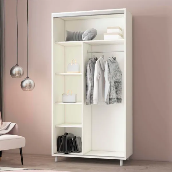 Dulap Mobildor-Lux ARON P 180 x 60 x 220 / PAL / Antracit photo 3