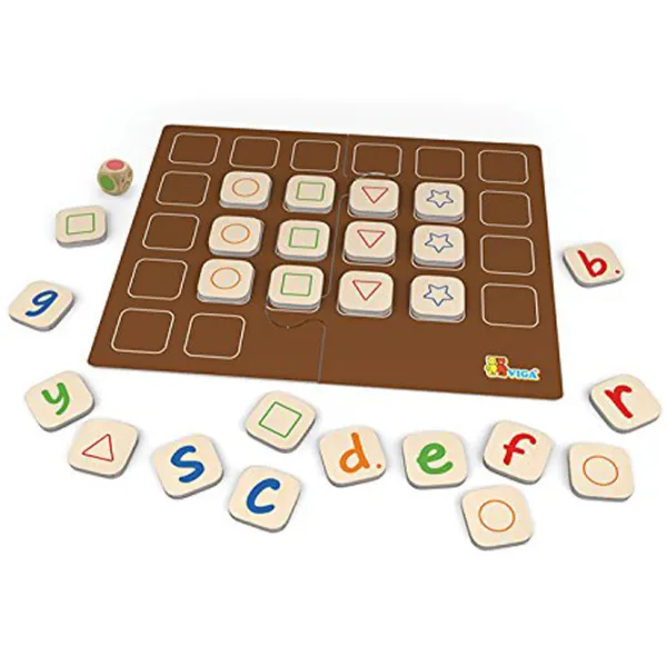 Развивающий набор VIGA Learning Alphabet Game 3+/ Развитие photo 2