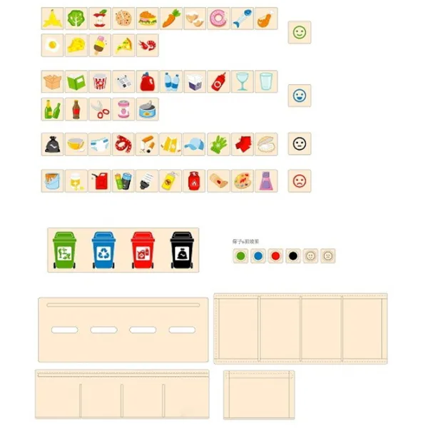 Развивающий набор VIGA Waste Sorting 3+/ Развитие photo 2 Развивающий набор VIGA Waste Sorting 3+/ Развитие photo 2