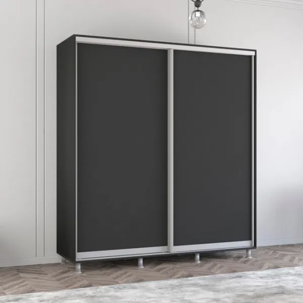 Dulap Mobildor-Lux ARON P 190 x 60 x 230 / PAL / Antracit photo 3