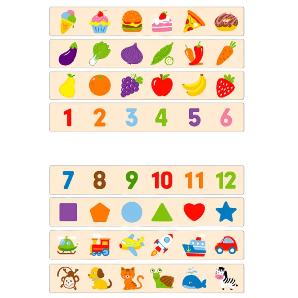 Развивающий набор VIGA Find and match 1+/ Развитие photo 3