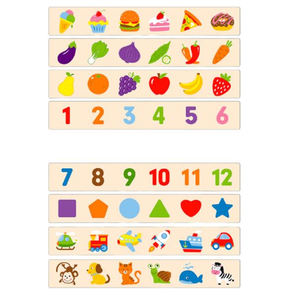 Развивающий набор VIGA Find and match 1+/ Развитие photo 3