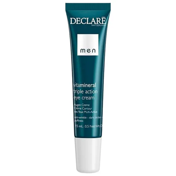 Cremă Declare Men Vitamineral Triple Action Eye Cream 0.015l / universal photo 1 Cremă Declare Men Vitamineral Triple Action Eye Cream 0.015l / universal photo 1