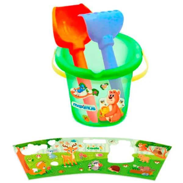 Set de jucării pentru nisip Maximus MX5051 Plastic / 3 photo 3 Set de jucării pentru nisip Maximus MX5051 Plastic / 3 photo 3
