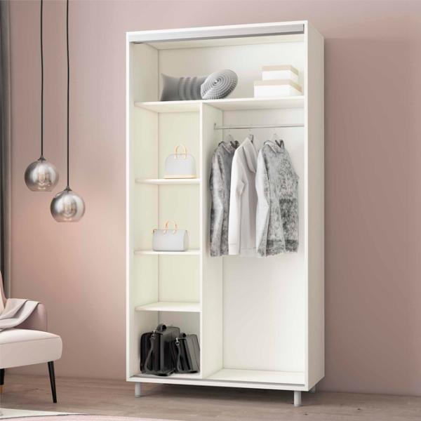 Шкаф Mobildor-Lux ARON P 160 x 60см x 200 / ЛДСП / Antracit photo 3