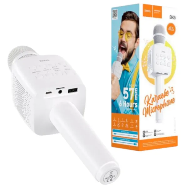 Microfon Hoco BK5 Cantando White photo 4
