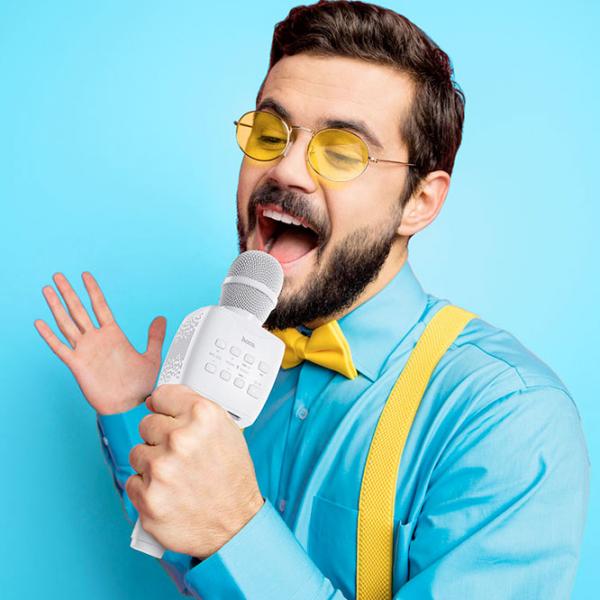 Microfon Hoco BK5 Cantando White photo 6