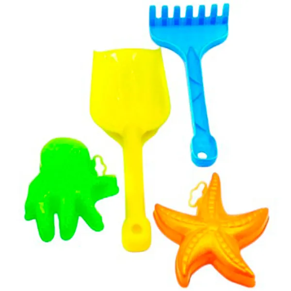Set de jucării pentru nisip Maximus MX5046 Plastic / 4 photo 1 Set de jucării pentru nisip Maximus MX5046 Plastic / 4 photo 1
