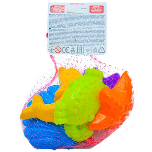 Set de jucării pentru nisip Maximus MX5361 Plastic / 6 photo 3 Set de jucării pentru nisip Maximus MX5361 Plastic / 6 photo 3