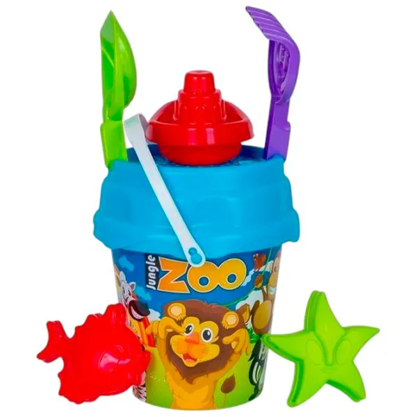 Set de jucării pentru nisip Burak Toys 05242 Plastic / 5 photo 1 Set de jucării pentru nisip Burak Toys 05242 Plastic / 5 photo 1