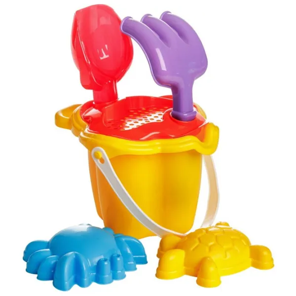Set de jucării pentru nisip Burak Toys 02913 Plastic / 4 photo 2 Set de jucării pentru nisip Burak Toys 02913 Plastic / 4 photo 2
