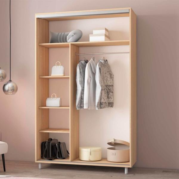 Dulap Mobildor-Lux ARON P 140 x 60 x 230 / PAL / Sonoma photo 3