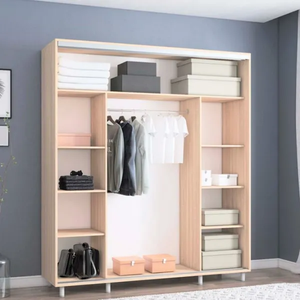 Dulap Mobildor-Lux ARON P 190 x 60 x 230 / PAL / Sonoma photo 2