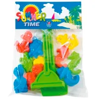Hабор игрушек для песка Androni Giocattoli 3608-0000 Пластик / 10