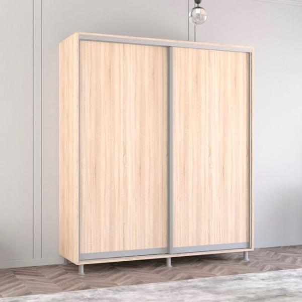 Dulap Mobildor-Lux ARON P 190 x 60 x 240 / PAL / Sonoma photo 2